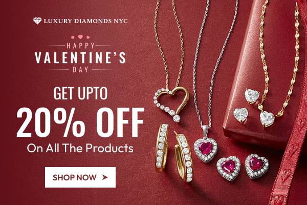 Valentine 20% discount offer